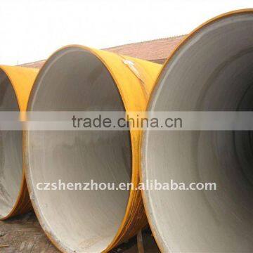 Inside cement lining steel pipe/ERW steel pipe