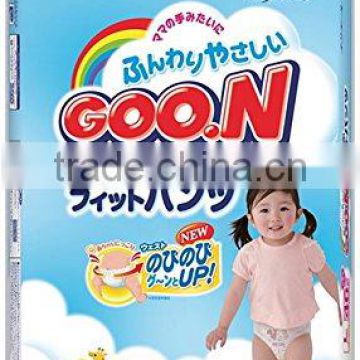 GOO.N Soft Fit Pants L-size for Girl 46 sheets