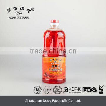 High quality spicy chili oil 1L 1000ml packing