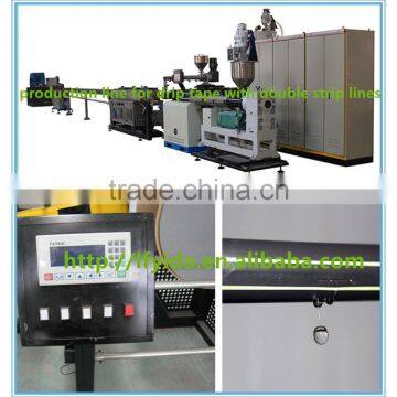 Labyrinth continuous drip irrigation tape machine