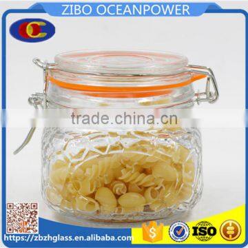 Food Storage Airtight Glass Canister