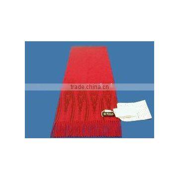 cashmere printed woven scarf