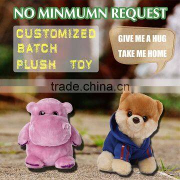 Promotion gifts polyester material plush cow toy gift stuffed animal toy