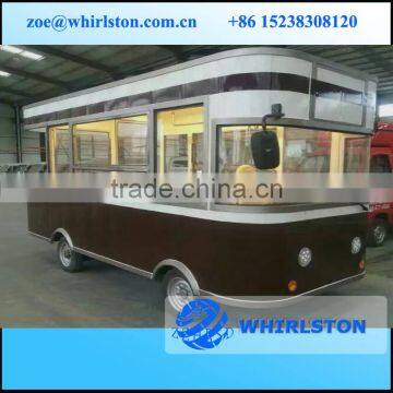 Customized Pizza Fast Food Trailer/ Modern Design Towable Mobile Pizza Food Cart For Sale