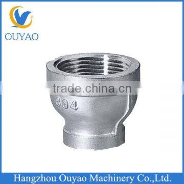 high pressure stainless steel reducing coupling npt female threaded reducer coupling