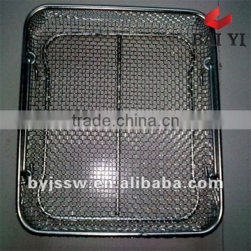 Stainless Steel Wire Mesh Kitchen Cooking Basket