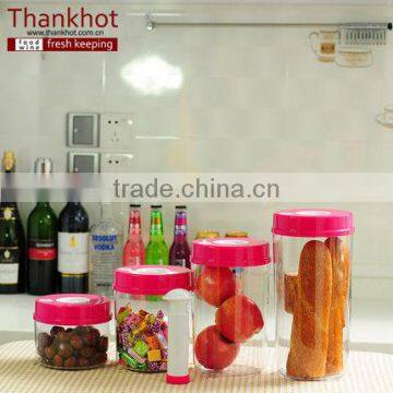 Vacuum Plastic Salad Container With Lid