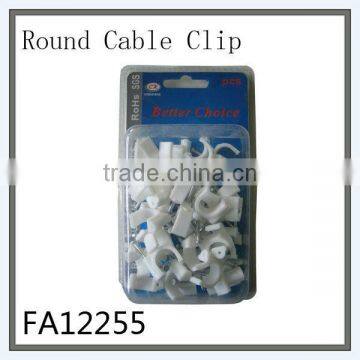 PE Round Wire Clips With Nail