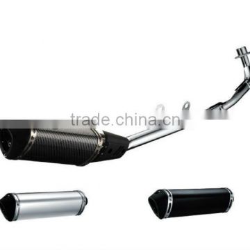 Muffler for scooter and moped