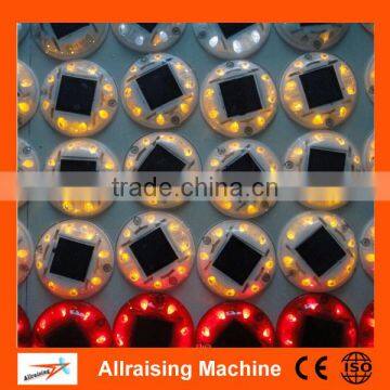Red Yellow Blue Green Plastic Solar Road Studs With 8 Led Lights photo-3