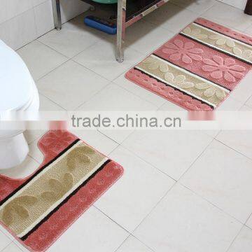 2 in 1 set high quality The bathroom non-slip mat