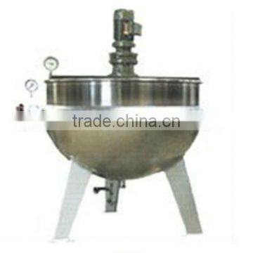 Vertical Cooking Pot / Vertical Jacketed Kettle with Mixer