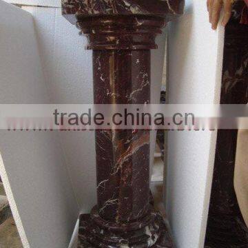 RED ZEBRA MARBLE PEDESTALS photo-5