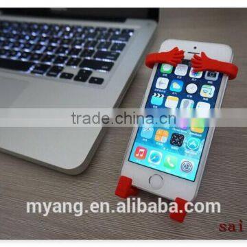 Creative Self Adhesive Personalized Shape Pop Phone Handset Holder photo-6