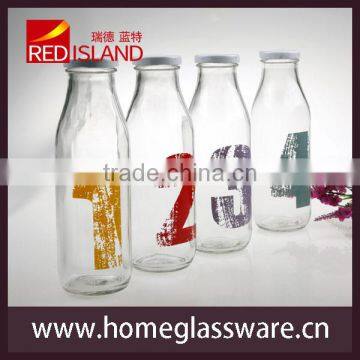 New Designs Tea Towel, Milk Bottles Print 580ml photo-5