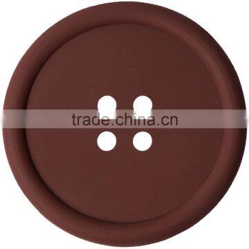 Fastener Shaped Mug Pad Coster, Tea Cup Coaster, Fancy Cup Mat photo-2