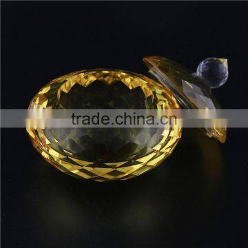 Factory Sale superior quality glass wedding crystal jewelry box from China