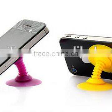 2014 Newest Smart Mini Silicone Phone Sucker Stand Two-side Sucker photo-2