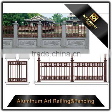 Color Powder Coated Cast Aluminum Villa Outdoor Garden Fencing