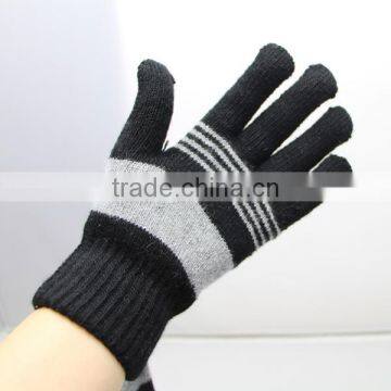 Wholesale Winter Touch Screen Gloves Arcylic and Wool Knitted Gloves photo-5