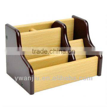 Fashion high quality multipurpose wooden pen holder