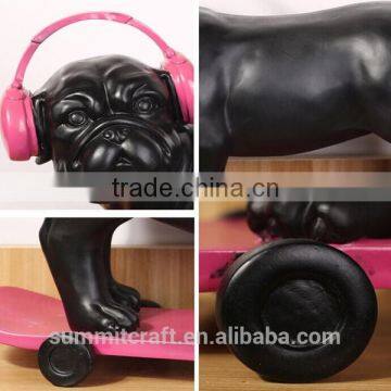 Scooter Pug Dog Resin Pug Puppies for Sale photo-2