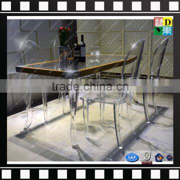 Factory Wholesale Square Acrylic Dinning Table From Shenzhen Yidong photo-4