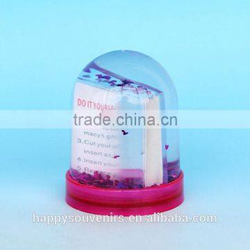 Wholesale Plastic Snowball With Photo Insert photo-2