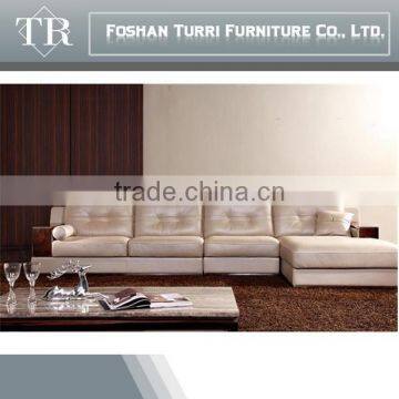 hot sale italy leather corner sofa for home furniture