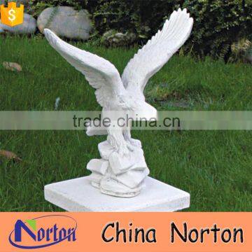 handcraft marble sculpture outdoor eagle statues NTBM-E002X