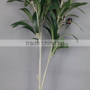 Artificial Olive Branch Silk Olive Branch Plastic Olive Branch photo-3