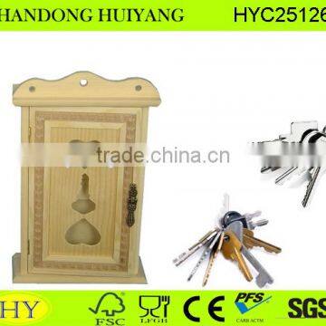 home decoration handmade wooden key safe box