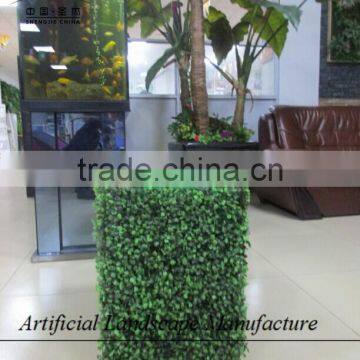 Indoor Artificial Plastic Boxwood Hedge for Decoration