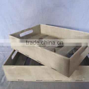 Recycle Cheap Wooden Tray photo-5