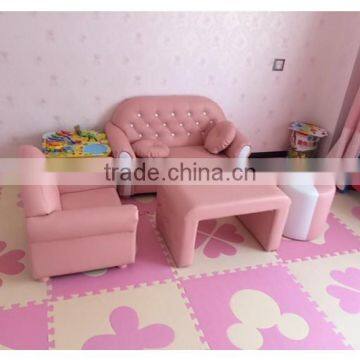 MMD02 Sweet Pink & Blue Kids Single Bed With Guardrail 2016 New Classic Children Kids Baby Furniture photo-2