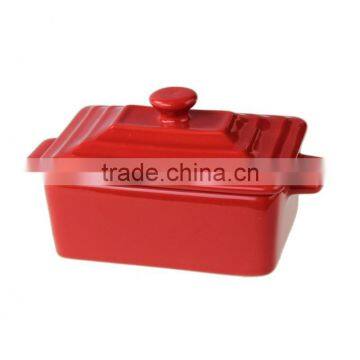 Ceramic Rectangular Shape Ceramic Casserole photo-4