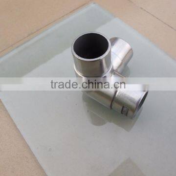 Stainless steel 3 way pipe connector