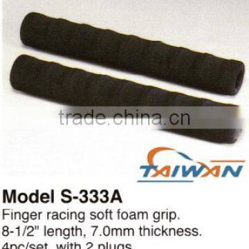 Finger racing soft foam grip