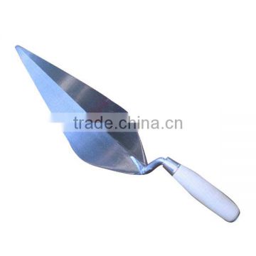 Cheap Leather Handle Stainless Steel Brick Curved Repointing Laying On Plastering Garden Tools Builders Trowel