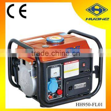 0.65kw 220 volt portable gasoline generator with frame