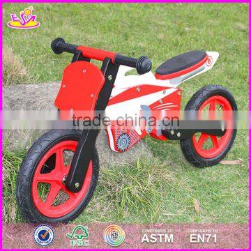 2015 Exhibition Item Wooden Toy Bike for Kids,Promotion Gift Wooden Balance Bike,High Quality Children Wooden Bike Toy W16C013 photo-3