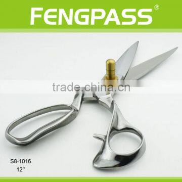 S8-1016 12" Stainless Steel Blades And Handle Clothing Scissors photo-3
