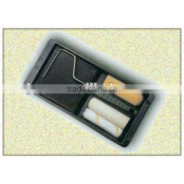 Plastic tray roller cover frame paint roller kit