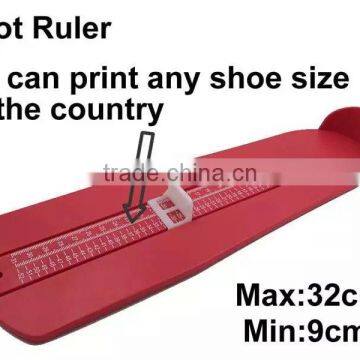 2016 best selling device foot measure shoes sizer