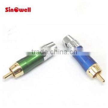Cctv Audio 75 Ohm Solder Rca Audio Plug High Quality photo-2
