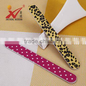 CHX01 OEM Disposalbe Nail File Buffer ,custom Emery Board ,Zabra Nail File