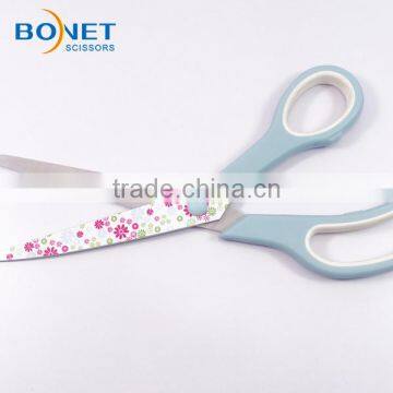 S38006B 9-3/4" Household Shears Heat Transfer Blade Color Coated Scissor photo-3