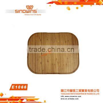 E1071 High Quality Natural Rubber Wood Cutting Board photo-3