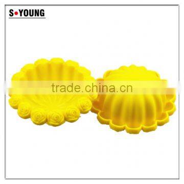 11042 Silicone Baking Tools,cake Baking Molds,flower Silicone Baking Moulds