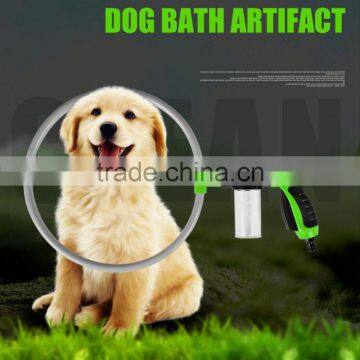 Newest Design 360 Degree Spray Nozzle Cleaning Tool Pet Accessories ABS dog washer 360